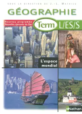 Couverture du produit · Geographie, terminales L-ES-S