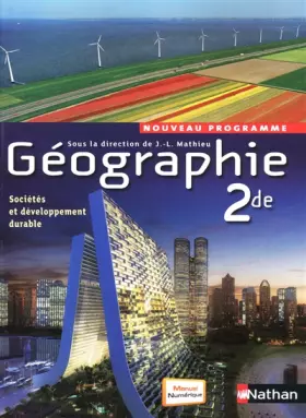Couverture du produit · Géographie 2de - J.-L. Mathieu