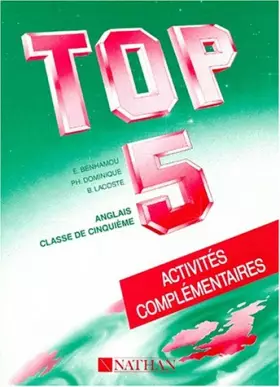 Couverture du produit · Top 5e. Cahier d'activité