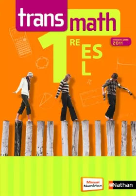 Couverture du produit · Transmath 1re ES-L