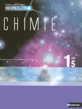 Couverture du produit · Chimie 1e S : Programme 2001