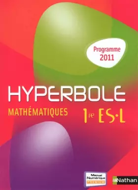 Couverture du produit · Hyperbole 1re ES-L