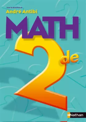 Couverture du produit · Math 2e : Programme 2000