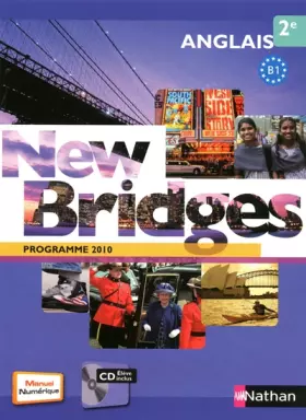 Couverture du produit · Anglais 2e New Bridges : Programme 2010 B1 (1CD audio)