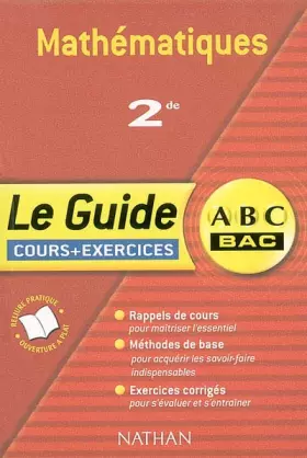 Couverture du produit · ABC du Bac : Mathématiques, 2nde