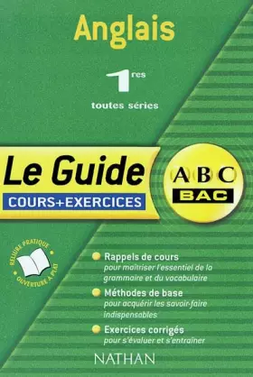 Couverture du produit · Anglais, 1ères toutes séries
