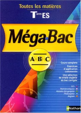 Couverture du produit · Mégabac, terminale ES