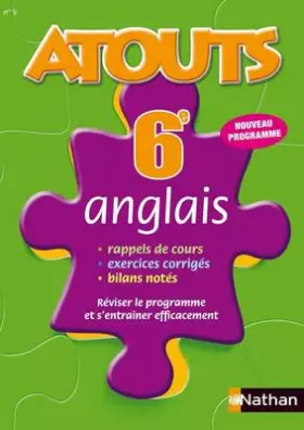 Couverture du produit · Atouts Anglais 6e