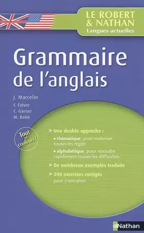 Couverture du produit · Grammaire de l'anglais
