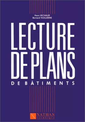 Couverture du produit · Lecture de plans de bâtiments