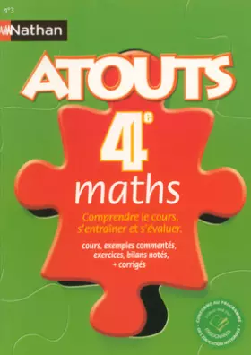 Couverture du produit · Maths 4e