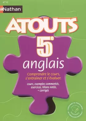 Couverture du produit · ATOUTS 5E ANGLAIS N10