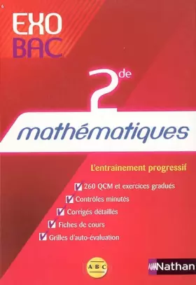 Couverture du produit · Maths 2nde