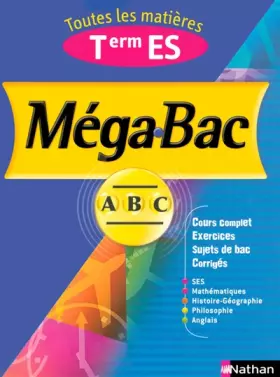 Couverture du produit · MEGA BAC TERM ES