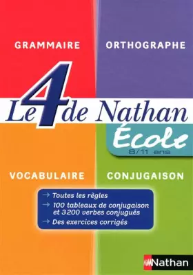 Couverture du produit · LE 4 DE NATHAN ECOLE