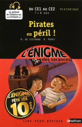 Couverture du produit · ENIGME VAC CE1 AU CE2 PIRATES