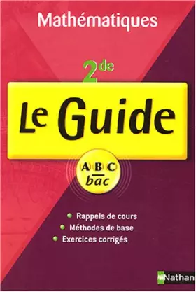Couverture du produit · Mathématiques 2e