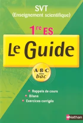 Couverture du produit · SVT (Enseignement scientifique) 1e ES