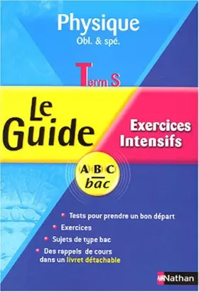 Couverture du produit · Physique Tle S Obl & spé: Exercices intensifs