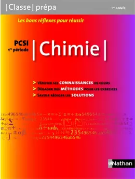 Couverture du produit · Chimie PCSI - 1ère année / 1ère Période