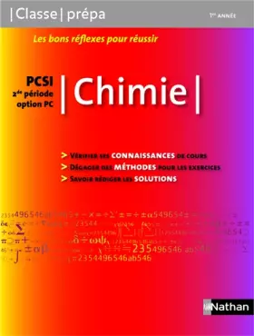Couverture du produit · Chimie PCSI - 1ère année / 2de période Option PC