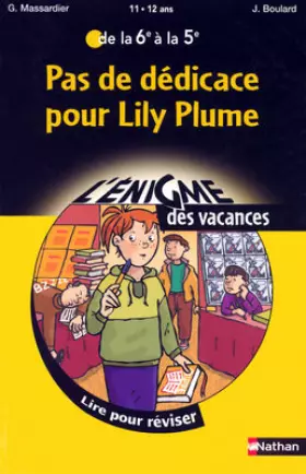 Couverture du produit · Enigme VAC 6e à 5e Pas de dédicace