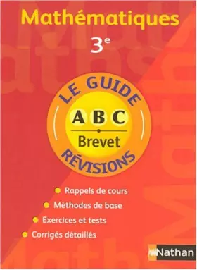 Couverture du produit · Mathématiques 3e