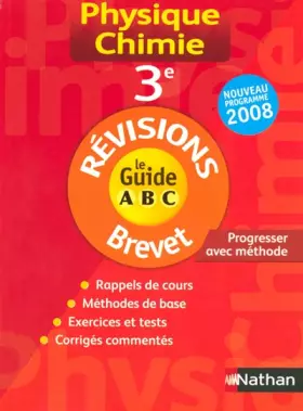 Couverture du produit · GUIDE ABC BREVET PHYS CHIMIE