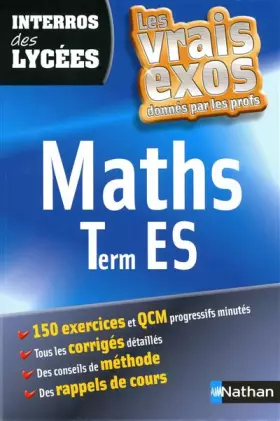 Couverture du produit · Maths Tle ES