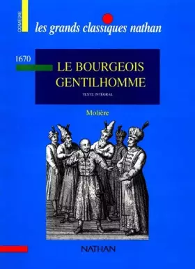 Couverture du produit · Le Bourgeois Gentilhomme