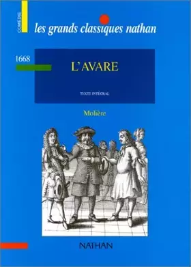 Couverture du produit · L'Avare
