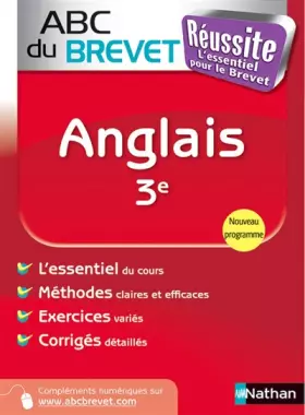Couverture du produit · ABC du BREVET Réussite Anglais 3e