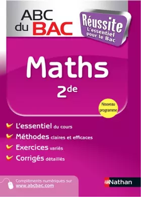 Couverture du produit · ABC du BAC Réussite Maths 2de