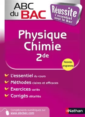 Couverture du produit · ABC du BAC Réussite Physique - Chimie 2de