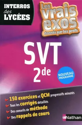 Couverture du produit · INTERROS DES LYCEES SVT 2DE