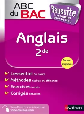 Couverture du produit · ABC du BAC Réussite Anglais 2de