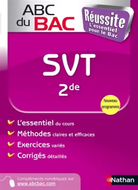 Couverture du produit · ABC du BAC Réussite SVT 2de