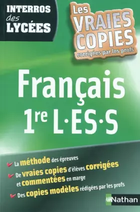 Couverture du produit · INTERROS LYCEES FRANCAIS 1E L-