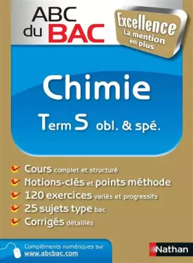 Couverture du produit · ABC BAC EXCELL CHIMIE TERM S