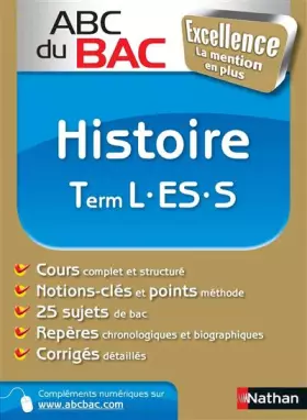 Couverture du produit · ABC BAC EXCELL HISTOIRE TERM L