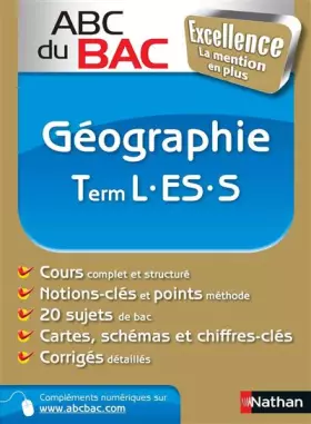 Couverture du produit · ABC BAC EXCELL GEOGRAP TERM L-