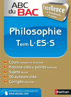 Couverture du produit · ABC BAC EXCELL PHILO TERM L-ES