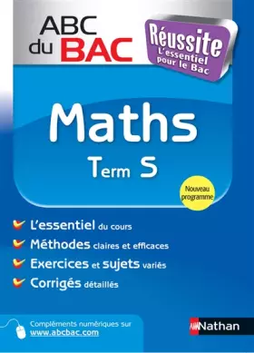 Couverture du produit · ABC du BAC Réussite Maths Term S