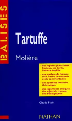 Couverture du produit · Tartuffe : Résumé analytique, commentaire critique, documents complémentaires