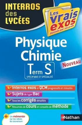 Couverture du produit · Interros des Lycées Physique - Chimie Term S
