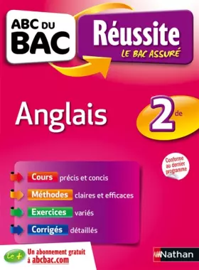 Couverture du produit · ABC du BAC Réussite Anglais 2de - Ancien programme