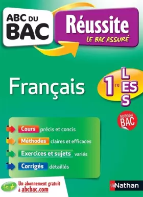 Couverture du produit · ABC du BAC Réussite Français 1re L.ES.S
