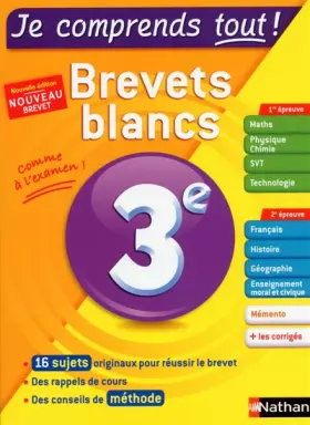 Couverture du produit · Brevets blancs 3e