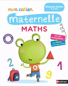 Couverture du produit · Mon Cahier Maternelle - Maths Moyenne Section - 4-5 ans