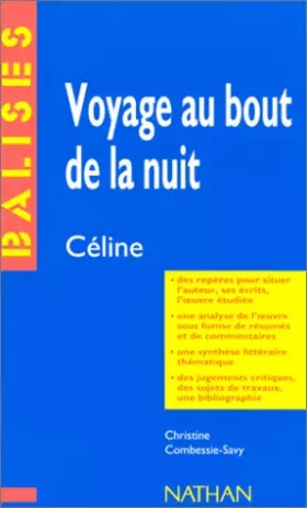 Couverture du produit · Voyage au bout de la nuit, Céline